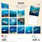 BrownTrout; Sharks | 2027 12 x 24 Inch (Hanging) Monthly Square Wall Calendar | Plastic-Free; Category:Wall Calendars; Image:3